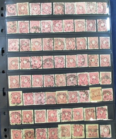 Germany 1875-1900 Issues with Collectible Cancels (Est $150-200)