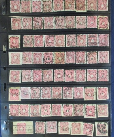 Germany 1875-1900 Issues with Collectible Cancels (Est $150-200)