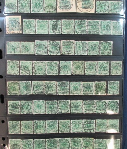 Germany 1875-1900 Issues with Collectible Cancels (Est $150-200)