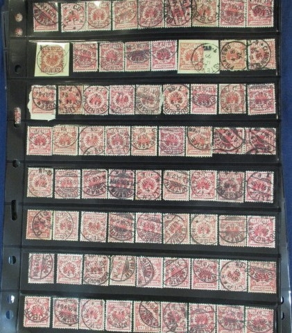 Germany 1875-1900 Issues with Collectible Cancels (Est $150-200)