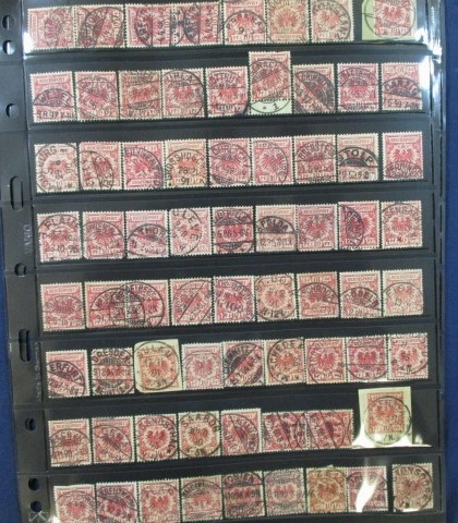 Germany 1875-1900 Issues with Collectible Cancels (Est $150-200)