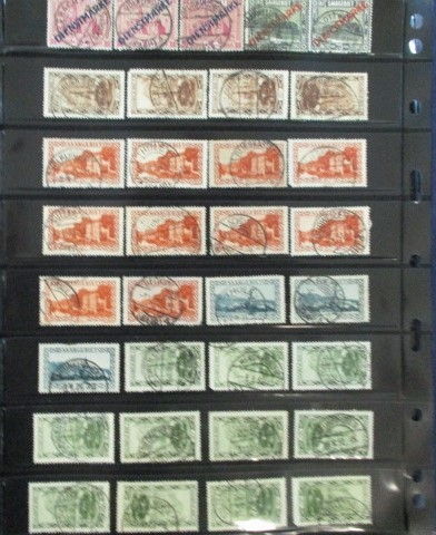 Germany Plebiscites and Related Issues with Collectible Cancels (Est $200-300)