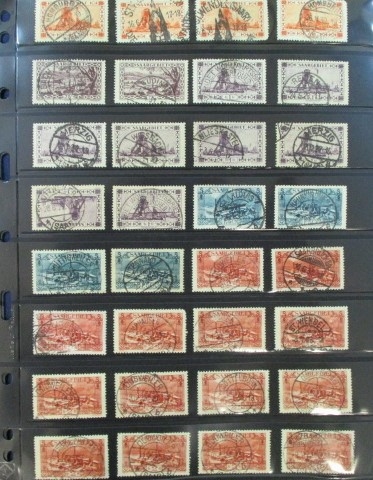 Germany Plebiscites and Related Issues with Collectible Cancels (Est $200-300)