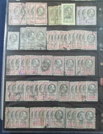 Austria Revenues, Telegraph Stamps, Cinderella (Est $150-200)