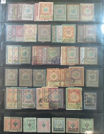 Austria Revenues, Telegraph Stamps, Cinderella (Est $150-200)