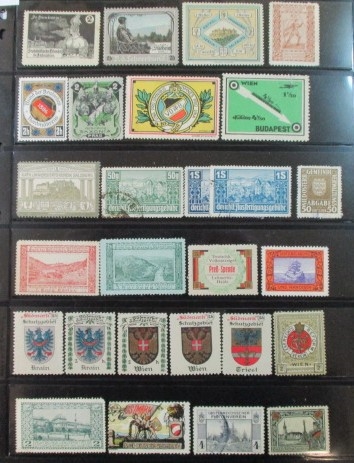 Austria Revenues, Telegraph Stamps, Cinderella (Est $150-200)