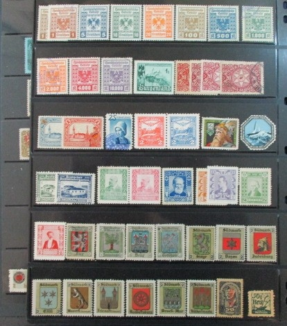 Austria Revenues, Telegraph Stamps, Cinderella (Est $150-200)