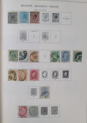 Belgium and Colonies Collection in Minkus Albums (Est $200-300)