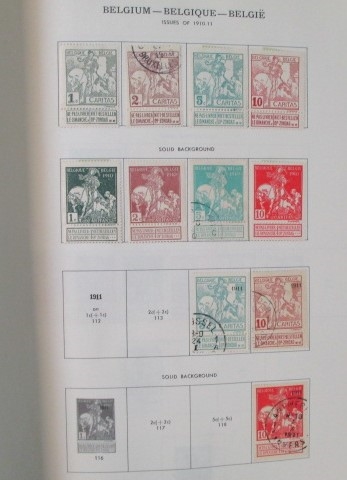 Belgium and Colonies Collection in Minkus Albums (Est $200-300)