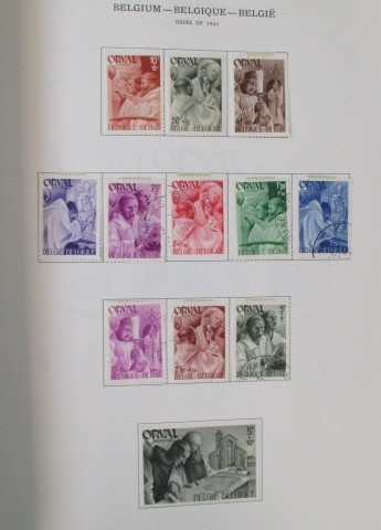 Belgium and Colonies Collection in Minkus Albums (Est $200-300)