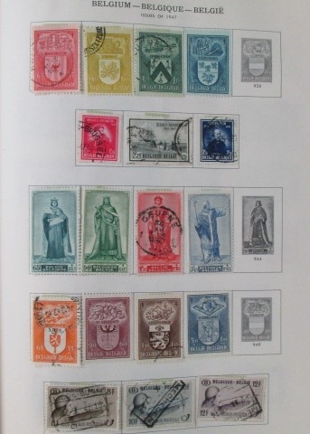 Belgium and Colonies Collection in Minkus Albums (Est $200-300)