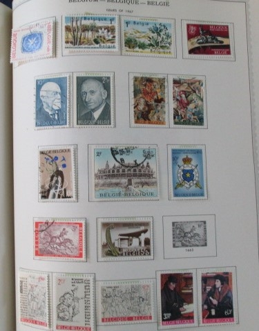 Belgium and Colonies Collection in Minkus Albums (Est $200-300)