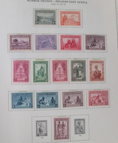 Belgium and Colonies Collection in Minkus Albums (Est $200-300)