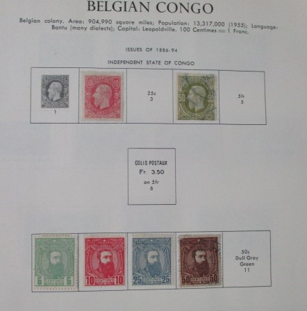 Belgium and Colonies Collection in Minkus Albums (Est $200-300)