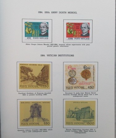 Vatican City Collection in Minkus Specialty Album to 1990 (Est $50-100)