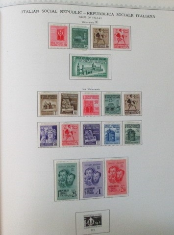 Italy and Areas Collection in 2 Minkus Albums to 1970 (Est $275-350)