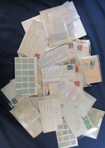 Washington & Franklin Stamp and Cover Collection (Est $300-400)