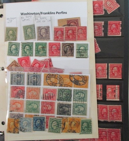 Washington & Franklin Stamp and Cover Collection (Est $300-400)