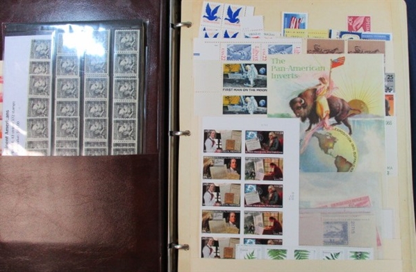 Large Accumulation of Mint Stamps on Stockpages (Est $200-300)