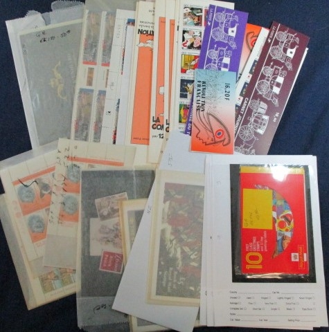 Foreign Mostly MNH Souvenir Sheets and Booklets (Est $200-250)