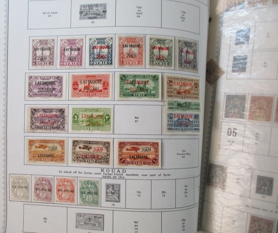 French Colonies Collection in Minkus Album (Est $350-400)