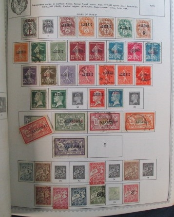 French Colonies Collection in Minkus Album (Est $350-400)