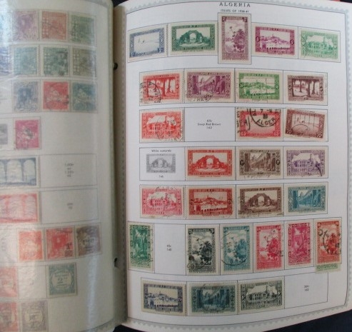 French Colonies Collection in Minkus Album (Est $350-400)