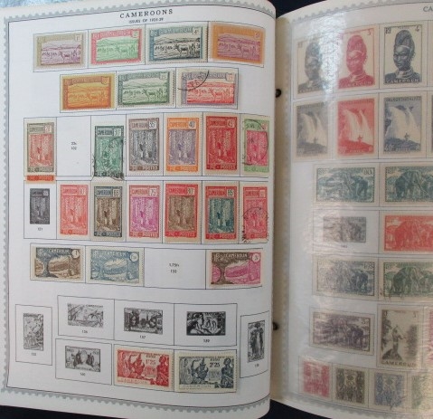 French Colonies Collection in Minkus Album (Est $350-400)