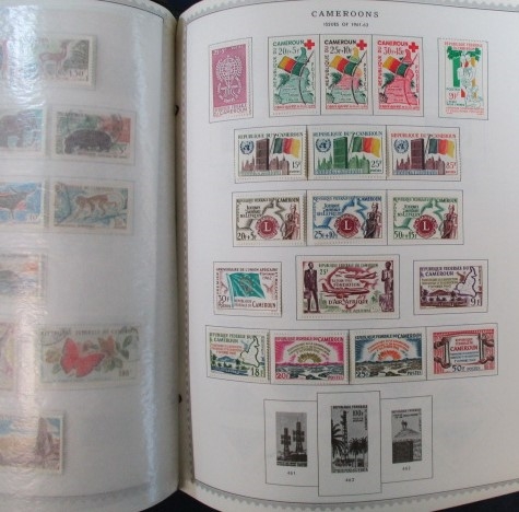 French Colonies Collection in Minkus Album (Est $350-400)