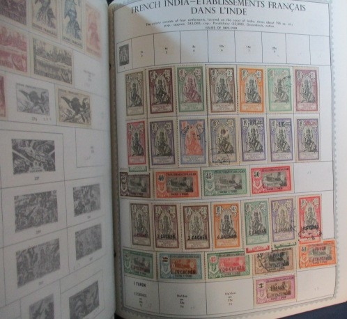 French Colonies Collection in Minkus Album (Est $350-400)