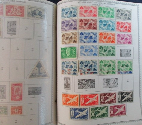 French Colonies Collection in Minkus Album (Est $350-400)