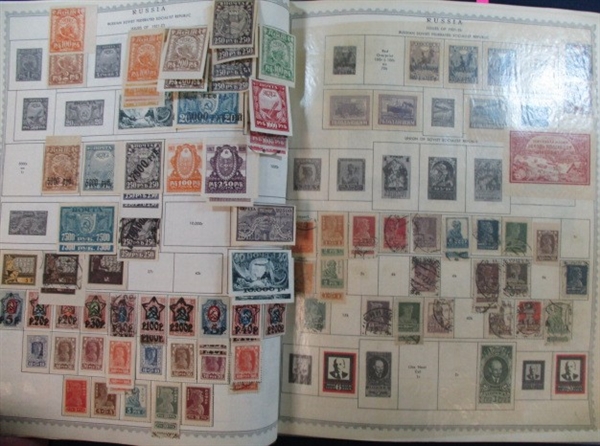 Russia Collection on Minkus Pages to 1981 (Est $500-600)