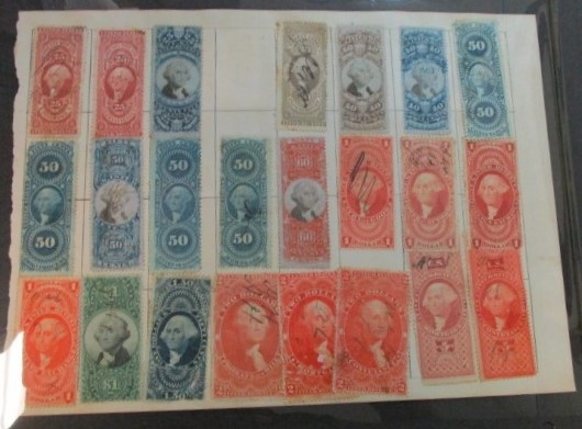 USA Very Diverse Lot in Pizza Box (Est $500-600)