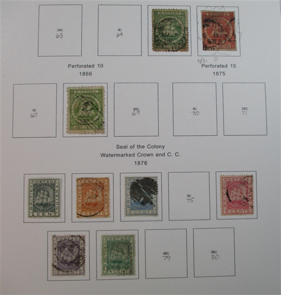 British Guiana Mint/Used Collection on Homemade Pages (Est $100-120)