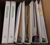 Grenada Mint/Used Collection on Pages in 6 Binders (Est $200-300)