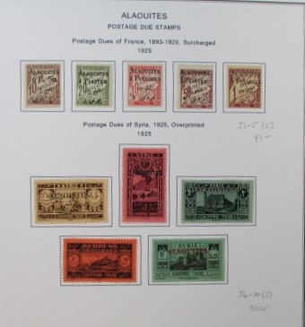 French Colonies Collection with A Countries on Homemade Pages (Est $250-350)