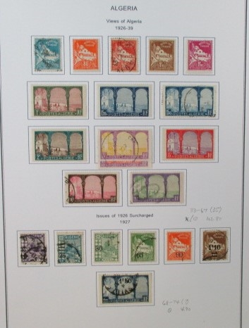 French Colonies Collection with A Countries on Homemade Pages (Est $250-350)