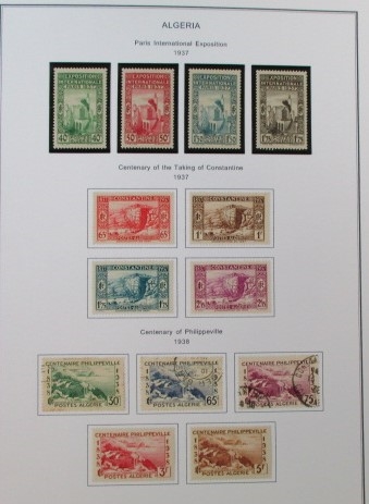 French Colonies Collection with A Countries on Homemade Pages (Est $250-350)