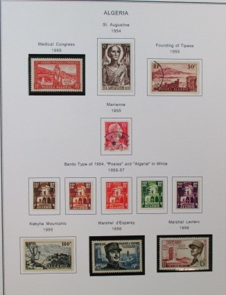 French Colonies Collection with A Countries on Homemade Pages (Est $250-350)