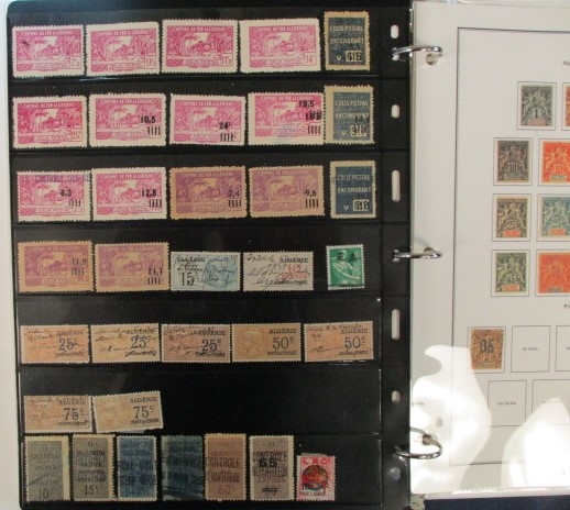 French Colonies Collection with A Countries on Homemade Pages (Est $250-350)