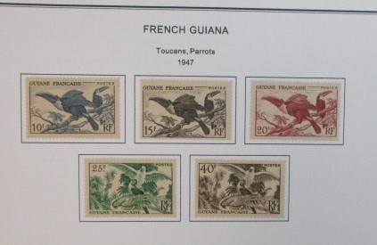 French Colonies Collection with C-F Countries on Homemade Pages (Est $350-400)