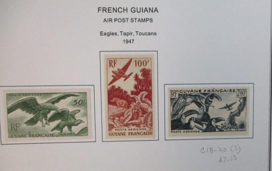 French Colonies Collection with C-F Countries on Homemade Pages (Est $350-400)