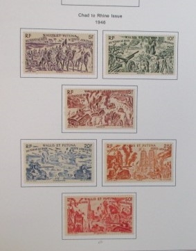 French Colonies Collection with O-W Countries on Homemade Pages (Est $250-350)