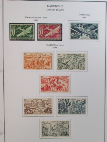 French Colonies Collection with G-M Countries on Homemade Pages (Est $250-300)