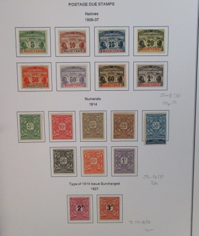 French Colonies Collection with G-M Countries on Homemade Pages (Est $250-300)