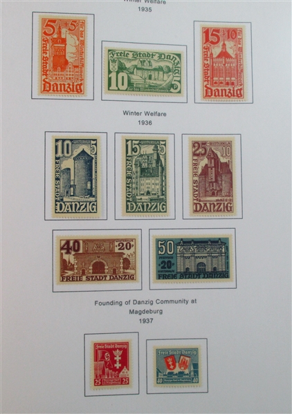 German Areas Collections on Minkus Pages in Binders (Est $450-600)