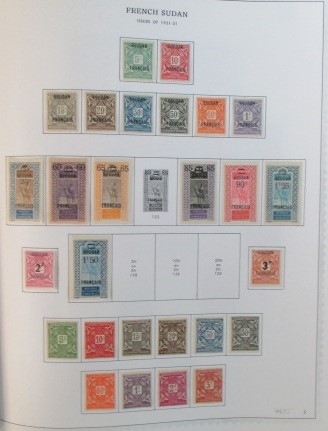 French Sudan on Sets of Album Pages (Est $120-150)