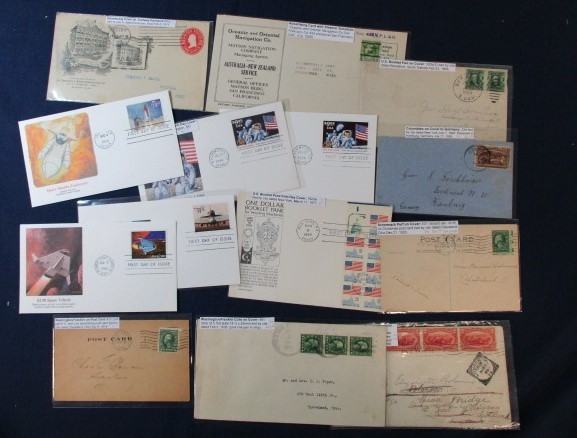 USA Postal History Cover Group #1 (Est $300-400) 