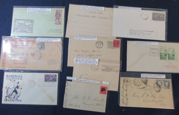 USA Postal History Cover Group #2 (Est $300-400) 