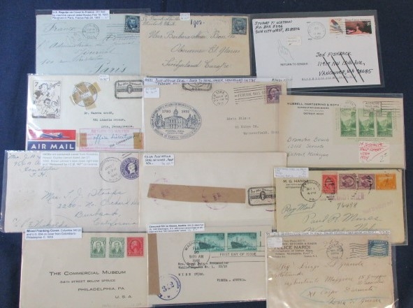 USA Postal History Cover Group #3 (Est $350-450) 